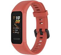 Shieranlee Sport Watch Strap Compatible with Huawei Band 4/Honor 5i Activity Tracker - Blue, TPU Silicone, 22mm, Waterproof, Adjustable, Replacement Band