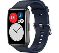 Shieranlee Straps Compatible with Huawei Watch Fit Strap, Soft Silicone Sport Replacement Colourful Band Wristband for Huawei Watch Fit Smartwatch