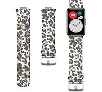 Shieranlee Straps Compatible with Huawei Watch Fit Strap, Soft Silicone Sport Replacement Colourful Band Wristband for Huawei Watch Fit Smartwatch