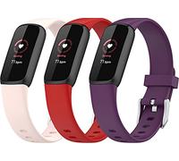 Shieranlee Watch Band Compatible with Fitbit Luxe Activity Tracker - Watch Band Replacement Silicone Strap