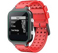Shieranlee Watch Band Compatible with Garmin Approach S20 Strap/Approach S5 /Approach S6 /Forerunner 220 230 235 630 620 735 Silicone Watchbands