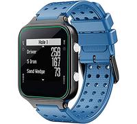 Shieranlee Watch Band Compatible with Garmin Approach S20 Strap/Approach S5 /Approach S6 /Forerunner 220 230 235 630 620 735 Silicone Watchbands