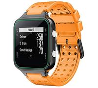 Shieranlee Watch Band Compatible with Garmin Approach S20 Strap/Approach S5 /Approach S6 /Forerunner 220 230 235 630 620 735 Silicone Watchbands
