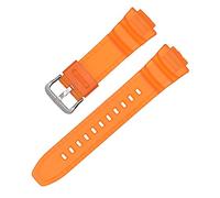 Shieranlee Watch Band for Casio MCW-100H/110H/W-S220/HDD-S100 WV-200/AE-2000/2100 Resin Strap 16mm Watch Accessories Silicone Strap