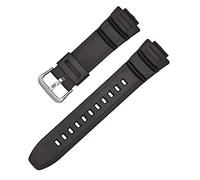 Shieranlee Watch Band for Casio MCW-100H/110H/W-S220/HDD-S100 WV-200/AE-2000/2100 Resin Strap 16mm Watch Accessories Silicone Strap
