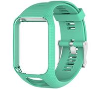 Shieranlee Watchband for TomTom Watch, Silicone Waterproof Breathable Sport Fitness Watch Strap Wristband replacement for TomTom Runner 2/ Runner 3/ Spark/Golfer 2 Sports GPS Running Smartwatch