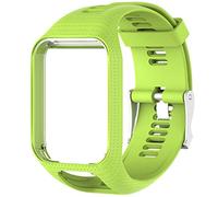Shieranlee Watchband for TomTom Watch, Silicone Waterproof Breathable Sport Fitness Watch Strap Wristband replacement for TomTom Runner 2/ Runner 3/ Spark/Golfer 2 Sports GPS Running Smartwatch