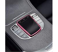 SHIFENG For MB New C E S GLC Class W206 W223 X253 2020-21 AMG-GT X290 CLS-Class C257 2018-2021 EQC N293 V Class W447 2020 Soft TPU Car Center Console Mouse Protect Cover Shell(Pink)