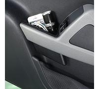 SHIFENG For Smart 451 Fortwo 2010 2011 2012 2013 2014 ABS Car Inner Front Row Door Storage Box Black LHD Accessories