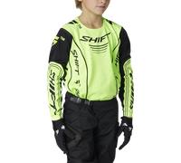 Shift Blue Label Cuda Youth MX Jersey Fluo GreenL Fluo Green