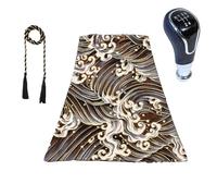 Shift Button Cover-Japanese Gear Sleeve Cuff, Gear Lever Gear Lift Protection | Shift Knob Decoration for Car & Truck, Gear Security Cover, Stylish Gear Lever Verj