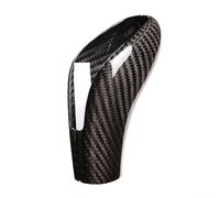 Shift button decoration trim made from real carbon fiber for Giulia and For Stelvio 2020 2021 enhances car interior with a sporty and finish resistant to dirt and scratches