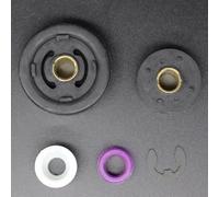 Shift Cable Adjuster Compatible with Hyundai for Accent 2000-2006 Manual Gear Shift Selector Lever Linkage Cable Shifter for Connect Bushing 2460A108(1 kit)