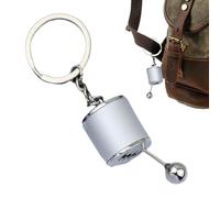 Shift Fidget Keychain - Manual Shifter Keychain | Creative Auto Gear Shifter Model Keychain, 6 Speed Keyring Key Chain Ring, Creative Model Gear Box Keychain, Shift Fidget Toy Keychain for Women