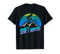 Shift happens mountain biker T-Shirt