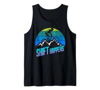 Shift happens mountain biker Tank Top