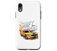 Shift Happens muscle car Case for iPhone XR