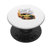 Shift Happens muscle car PopSockets Adhesive PopGrip