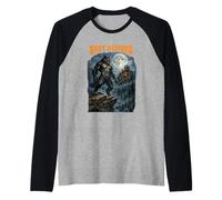 Shift Happens- Werewolf Transformation Tee Halloween Raglan Baseball Tee