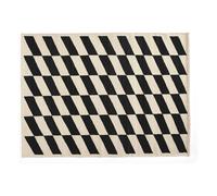 Shift Kelim carpet Black 140x200