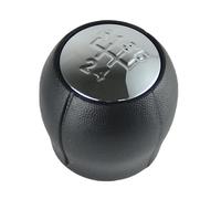Shift Knob Base 5 Speed Chrome Black Gear Shift Knob Handbrake Grips Gaiter Boot Cover Case Replacement for Opel Astra F 1991-1997 Replacement(Gear Knob A)(Gear Knob B)