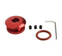 Shift Knob Limiter for 12mm Premium Aluminum Stopper with Effective Position Fixing and Enhanced Shifting Experience (red)