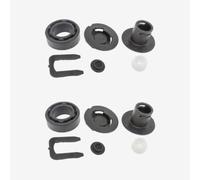 Shift Lever Gearbox Repair Kit For Chevrolet For Spark 2013-2017 Manual Trans Shift Selector Lever Cable Bushing End Rod Lever Gearbox Repair Kit(2set-A)
