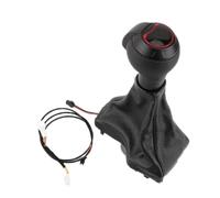 Shift Lever Metal Leather Led Gear Stick Shift Knob for Lexu-s ES 2018 to 2021 UX 2019 to 2020 Lx 2022 Shifter Gearbox Handle Gear Rod(with LED Black)