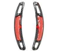 Shift Paddle Compatible With Porsche For Carrera 991 For 718 For Spyder 918 Car Steering Wheel Shift Paddle Shifter Extension Sticker Styling(Black)