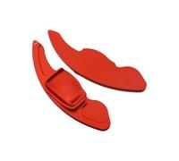 Shift Paddle Compatible with Skoda for Scala for Monte for Carlo for Superb 3V Car Steering Wheel Shifter Paddle Extend Sticker Car Paddle Shift Extenders(Red)