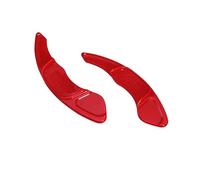 Shift Paddle Compatible With VW For Scirocco For Polo For Gti 2015 2016 2017 Car Steering Wheel Paddle Extension Steering Wheel Shifter Extension Cover(Red)