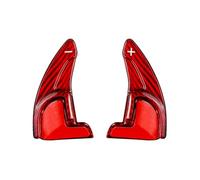 Shift Paddle Extension Compatible With Dodge For Durango For Citadel For Chrysler 200 300 300S Carbon Fiber Paddle Shift Accessories Shift Paddle Extension(Red Carbon)