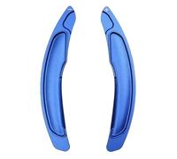 Shift Paddle Extension Compatible With Mitsubishi For Lancer 2010 2011 2012 2013 2014 2015 2016 Car Steering Wheel Shift Paddle Shifter Gear Shifters Extension(Blue)