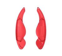 Shift Paddle Extension Compatible With Range For Rover For Evoque 2012 2013 2014 2015 2016 2017 2pcs Car Steering Wheel Paddle Shifter Gear Extention(Red)