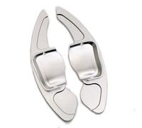 Shift Paddle Extension Compatible With Vw For Passat B6 B7 For CC 2011 2012 2013 2014 2015 Car Steering Wheel Shifter Paddles Extension Shift Paddle 2pcs(Silver)
