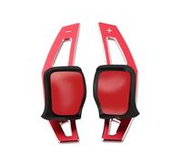 Shift Paddle Extension For VW For Tiguan For Golf 6 For MK5 For MK6 For Jetta For GTI R20 R36 For CC For Scirocco Car Steering Wheel Shift Paddle Extension Steering Wheel Shifter Paddle(Red)