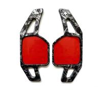 Shift Paddles Compatible With A7 A8 2011-2017 For S4 (B8) Q5 2013-2016 For S6 (C7) S7 S8 Q3 2013-2017 For Q7 2011-2015 Carbon Fiber Print Steering Wheel ABS Shift Paddle(Forged Carbon Look)