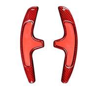 shift paddles Compatible With Porsche For 991 For Cayman 981 2013 2014 2015 2016 Red Carbon Fiber Car Steering Wheel Paddle Shift Extension Car Universal Picks