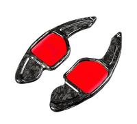 shift paddles Compatible With S5 2012 2013 2014 2015 For Q7 2011 2012 2013 2014 2015 Forged Carbon Fiber Car Interior Steering Wheel Paddle Shifter Extension