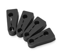 Shift Panel Cover For Peugeot 208 308 508 2008 3008 For Citroen | For C3 For C4 For C5 DS3 DS4 DS5 Deaf Seal 4pcs Car Door Lock Sound Deadener Damper Buffer