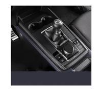 Shift Panel Interior Car Sticker For Mazda For CX30 For CX-30 2020 2021 2022 Gear Shift Frame Panel Membrane Decoration Cover Interior Modification Decorate Central Control (Color : For MT version)