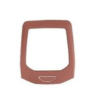 Shift Panel Interior For BMW 5 Series G60 2024-2025 Car Carbon Fiber Textured Interior Decoration Accessories Center Console Gearshift Frame Decorate Central Control(A brown)