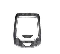 Shift Panel Interior For BMW 5 Series G60 2024-2025 Car Carbon Fiber Textured Interior Decoration Accessories Center Console Gearshift Frame Decorate Central Control(B Coffee)