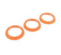 Shift Panel Interior For Mazda For MX-5 2016-2023 Car Dashboard Center Console Air Conditioning Vent Outlet Ring Cover Trim Auto Interior Decorate Central Control(Orange)