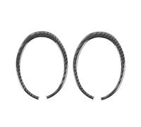 Shift Panel Interior For Nissan For Juke For Infiniti ESQ 2011-2019 Air Conditioner Adjustment Switch Panel Interior Sticker Real Carbon Fiber (soft) Decorate Central Control(12)