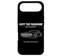 Shift The Paradigm Neo-Classic Car Line Art Aesthetic Case for iPhone Air