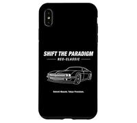 Shift The Paradigm Neo-Classic Car Line Art Aesthetic Case for iPhone XS Max