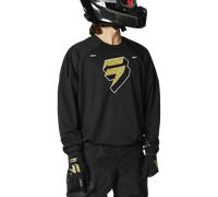 Shift White Label Flak MX Jersey Black/GoldL Black,Gold
