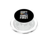 Shift Work Family Night Shift Life PopSockets PopGrip for MagSafe