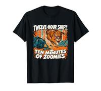 Shift Worker Dog Mom Funny Welcome Home Zoomies Value Graphic T-Shirt